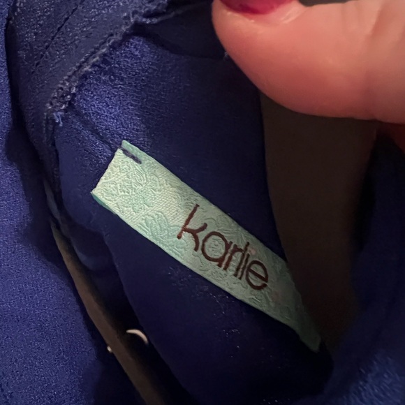 Karlie Cobalt Blue Dress - Picture 7 of 7